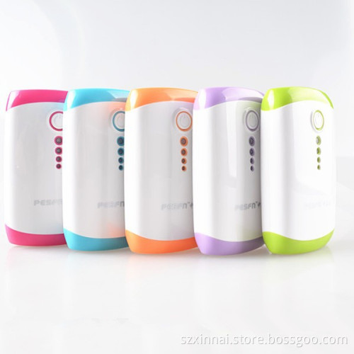 Portable Cell Power Bank With 6000mah And Dual-Usb Output, For Ipad, Smartphone Charging